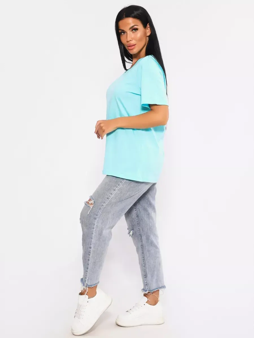 Футболка базовая большие размеры