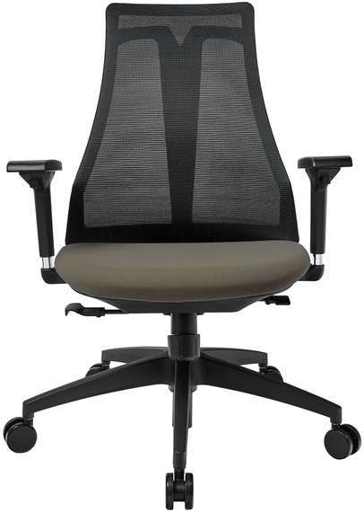 Офисное кресло Air-Chair черный пластик, черная база