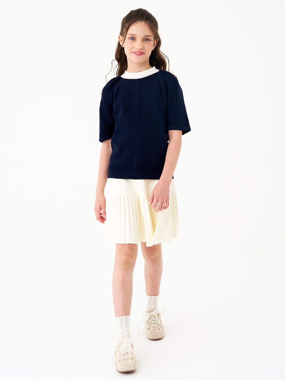 Джемпер для девочки AT1318 синий