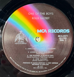 Виниловая пластинка Roger Daltrey - One Of The Boys LP