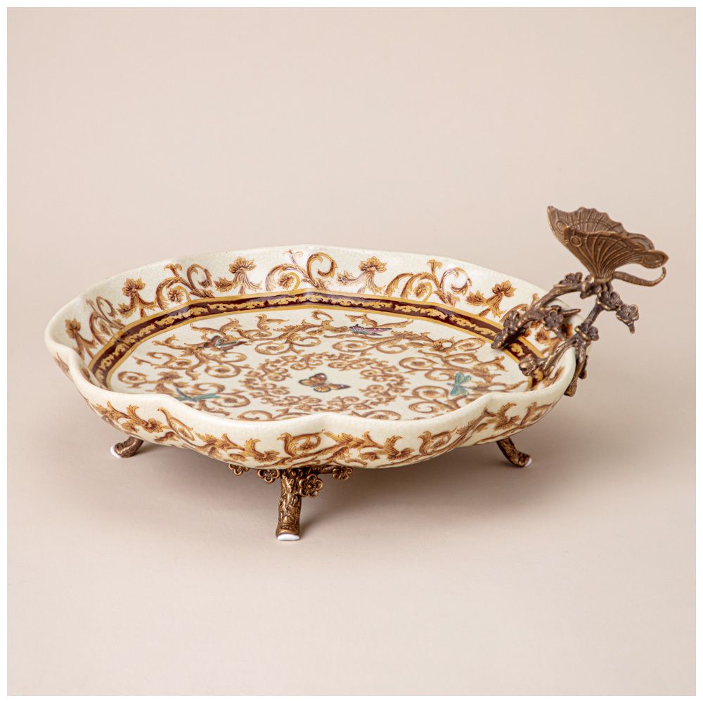 БЛЮДО ДЕКОРАТИВНОЕ 31X31X14.5 СМ