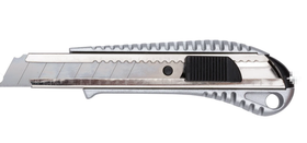 Технический нож FIT IT 18 мм усиленный, металлический корпус 10250