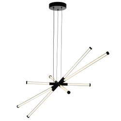 Citilux LUCIA CL217181 Люстра светодиодная подвесная Чёрная