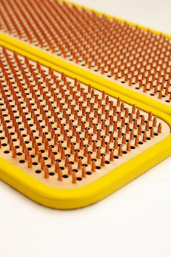 Доска садху Ом большой медные гвозди