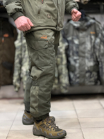 Демисезонный костюм Фаворит Исландия Вожак -10, утеплённый, олива