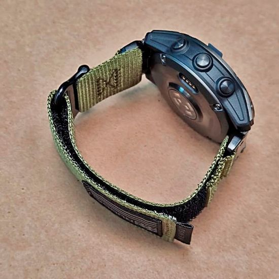 Нейлоновый ремешок Hemsut Rugged 22 мм для Garmin Fenix 7 6 5, Epix Gen 2 47mm, MARQ, Instinct, Forerunner