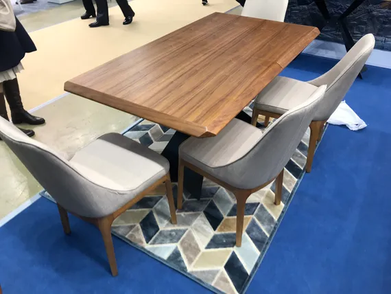 Стул Lind бежевый, ножки бук