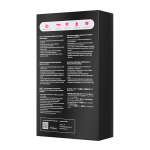 Бирюзовый силиконовый интерактивный вибромастурбатор с осцилляцией Lovense Gush 2 Penis Masturbator LE-48