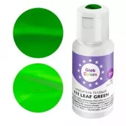 Гелевый краситель GLEB (CAKE) COLORS 111 Лиственно зеленый (LEAF GREEN), 20г