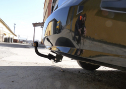 Фаркоп для Chevrolet Nexia 2020-, R3 2015-2020, Chevrolet Aveo седан 2002-2012 Тип шара: A. Нагрузки: 750/50 кг, CV 07