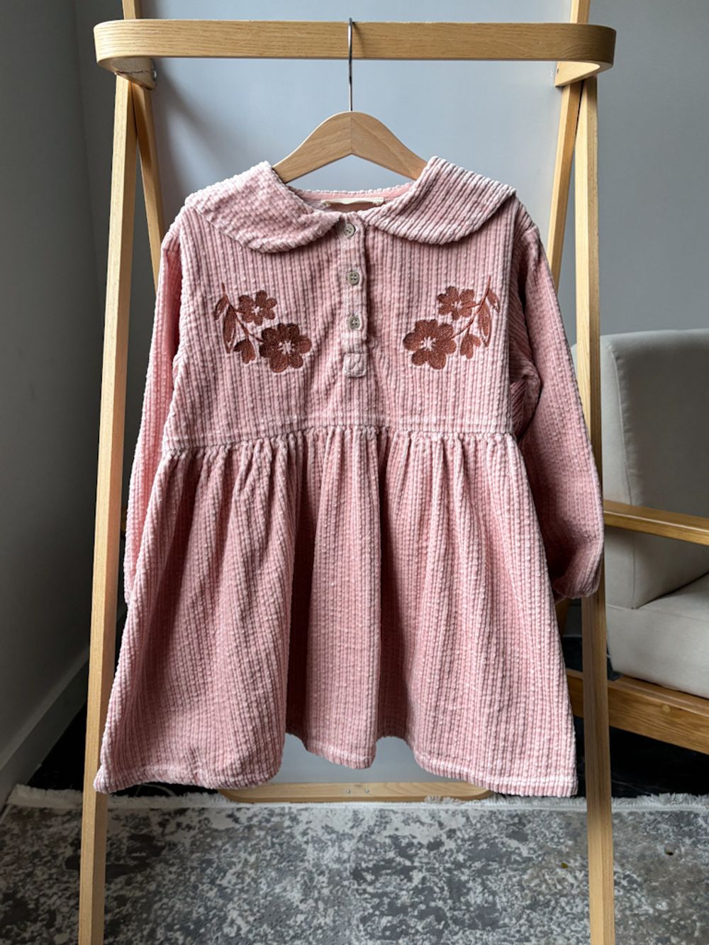 Вельветовое платье Lime, 110