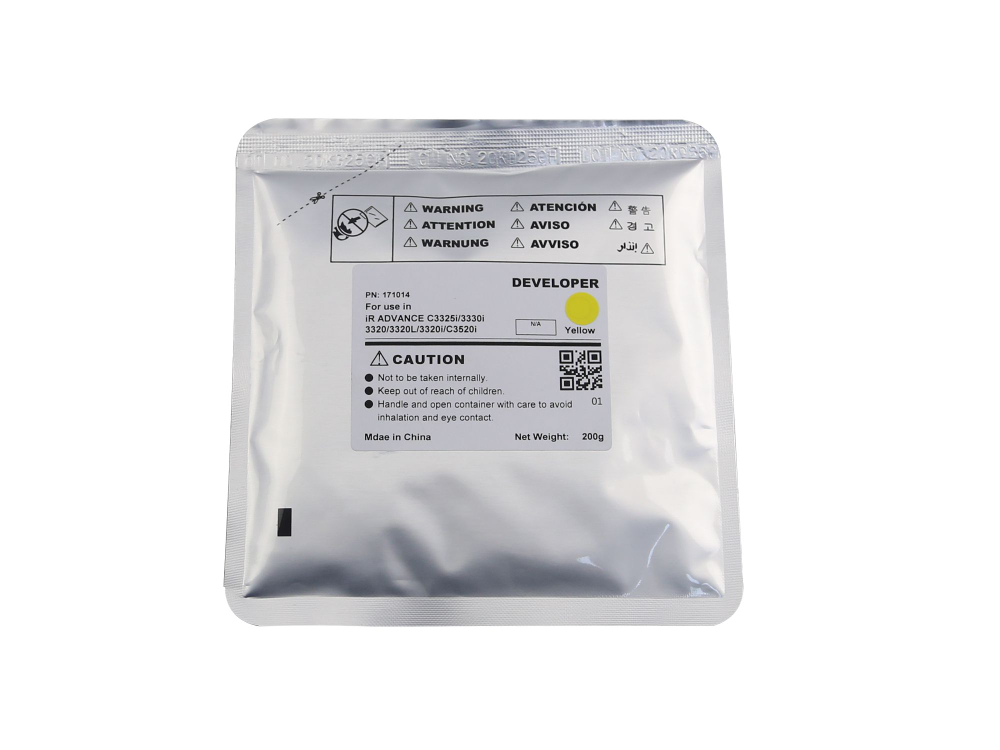 Девелопер для CANON iR ADVANCE C3320/3325i/3330/3525i/3530i (CET) Yellow, 200г, 240000 стр., CET171014