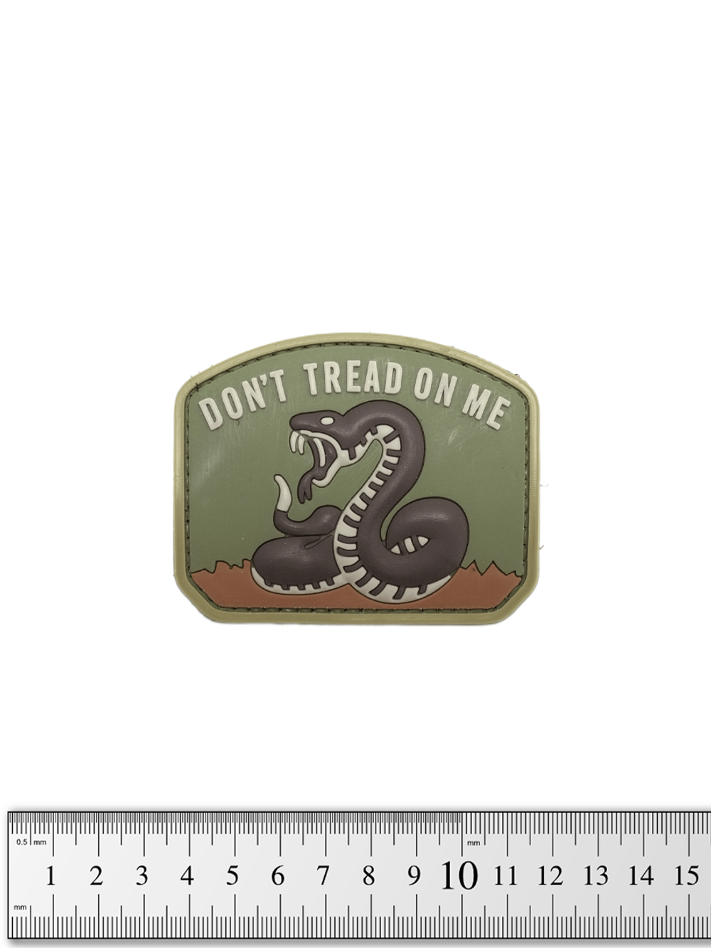 Шеврон Don't Tread on Me PVC. Мультикам