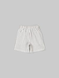 Шорты хлопковые "Полоска Уголь"