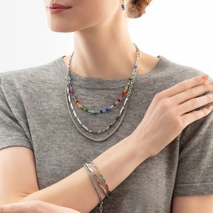 Колье Coeur de Lion Silver 0801/10-1700