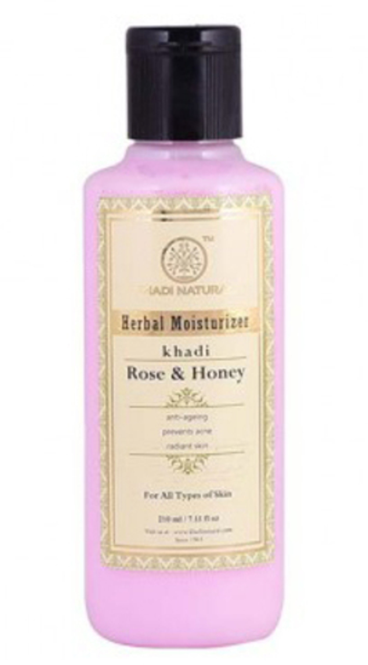 Лосьон для тела Khadi Natural Роза и Мед Rose and Honey 210 мл