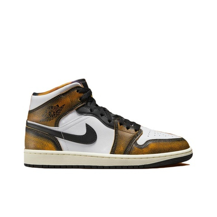 Кроссовки Air Jordan 1 Mid Wear Away - Taxi