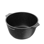 Кастрюля алюм, антиприг, 3 л, с крыш, крыш стекло, Мечта, Гранит black Induction Pro, 43802И, индукц