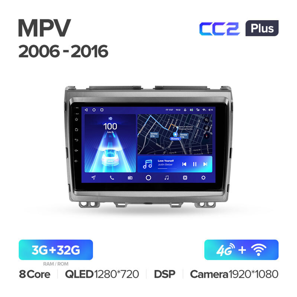 Teyes CC2 Plus 9" для Mazda MPV 2006-2016