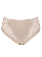 Высокие трусики с кружевом Esencial Lace (Размер: M) (Цвет: черный)