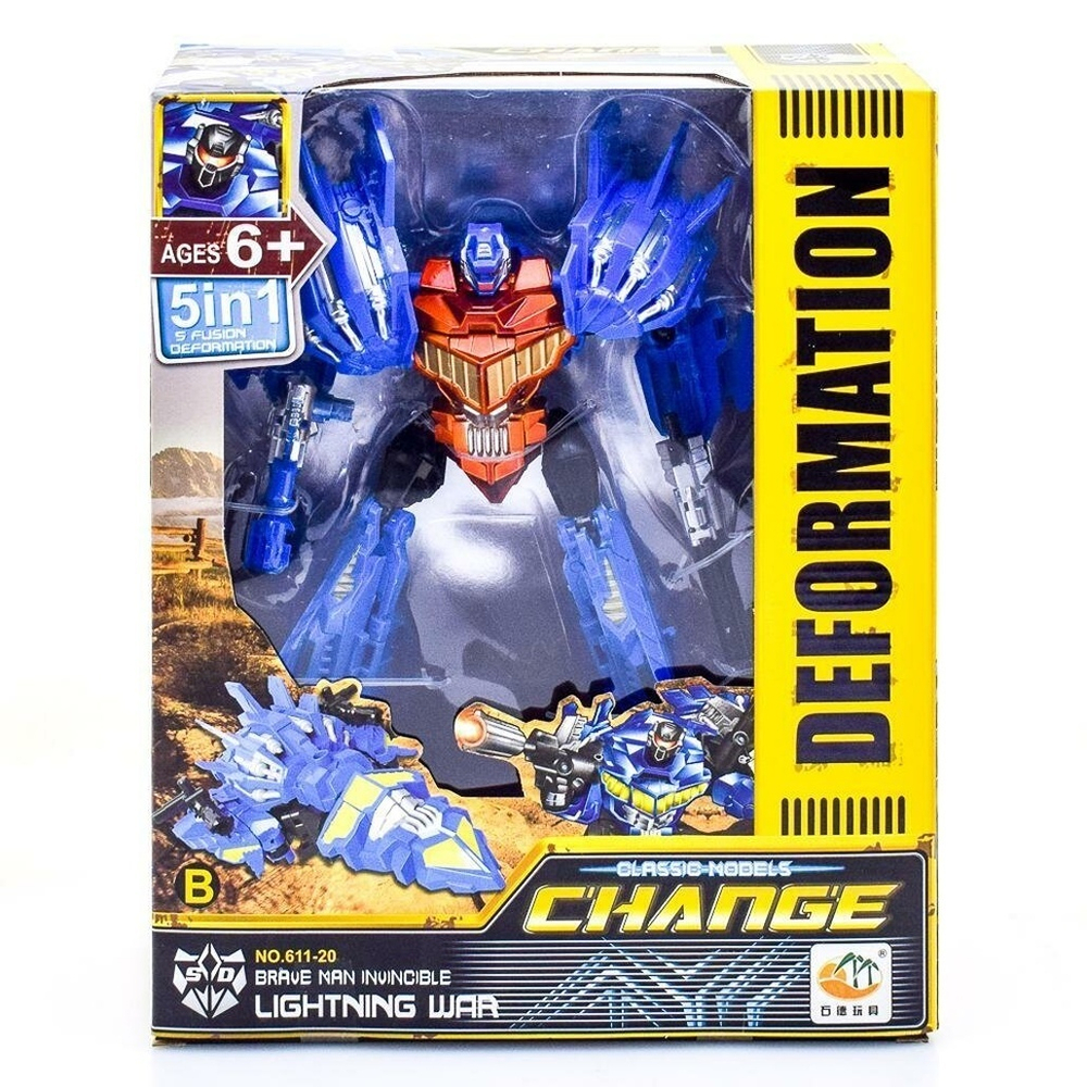 Трансформер-робот, коробка 611-20