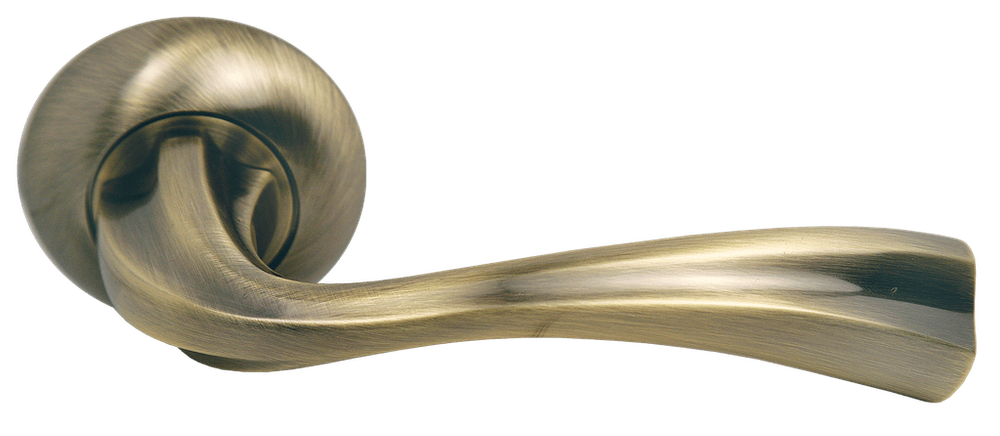 Дверные ручки Morelli "СОН" MH-15 MAB/AB Цвет - Матовая античная бронза/античная бронза