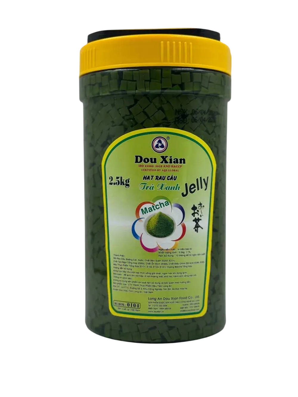 Желейный топпинг для Бабл Ти , Матча, 2.5кг