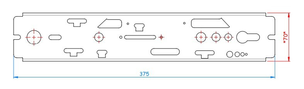 Портативный копировально-фрезерный станок для изготовления алюминиевых фасадов RITIM ADRIATIC IP