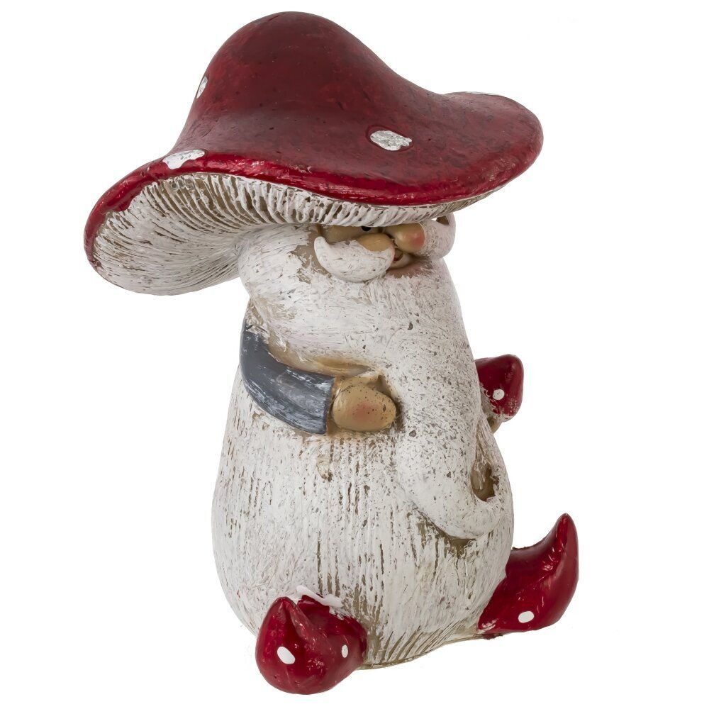 GAEM Фигурка декоративная "Гриб", L11 W10 H15 см