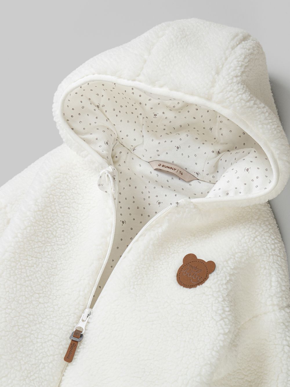 Куртка меховая "Молоко" 0+