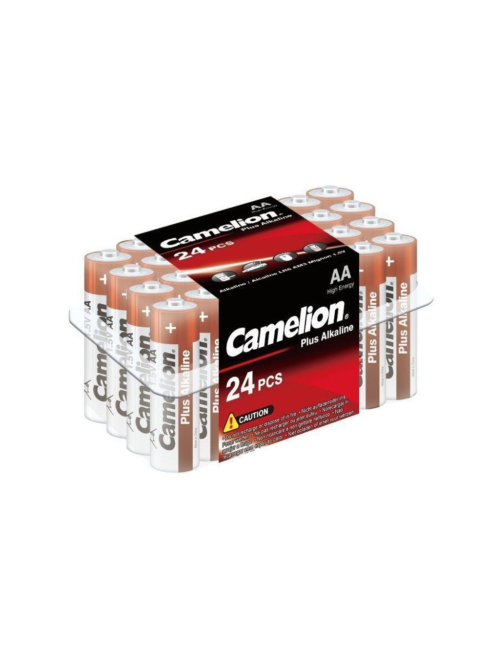 Элемент питания алкалиновый AA/LR6 1.5В Plus Alkaline LR6-PB24 (уп.24шт) Camelion 6752