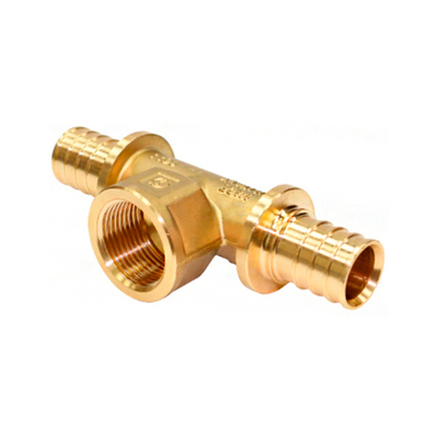 Тройник комбинированный с внутренней резьбой STOUT - 20 x 1/2" (для труб из сшитого полиэтилена)