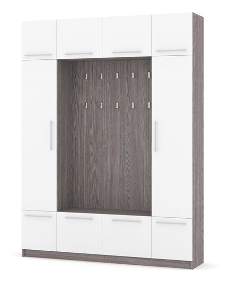 анкор темный / белый