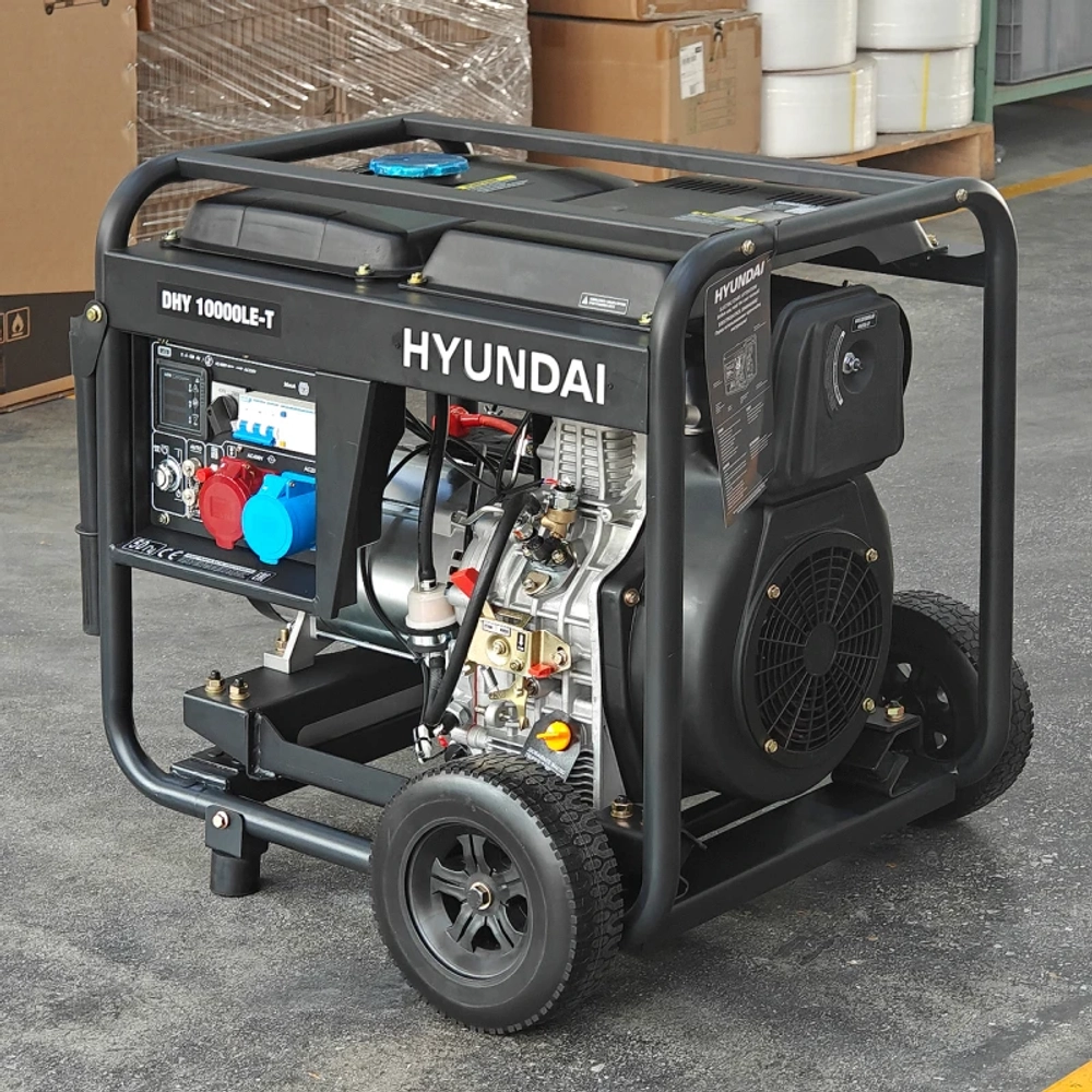 Hyundai DHY 10000LE-T генератор дизельный