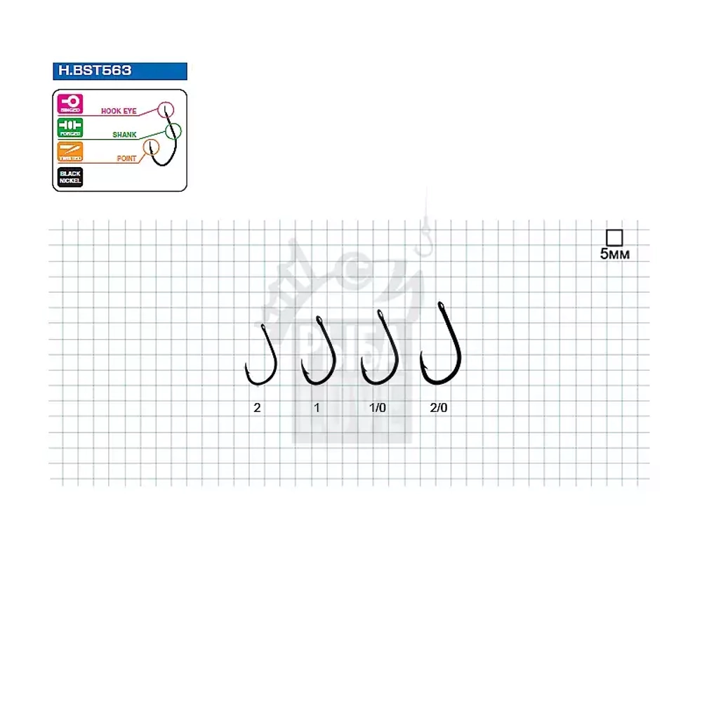 Крючок Hayabusa H.BST563 №2