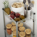 Стеллаж - IKEA OMAR, 46х36х94 см, серый, ОМАР ИКЕА