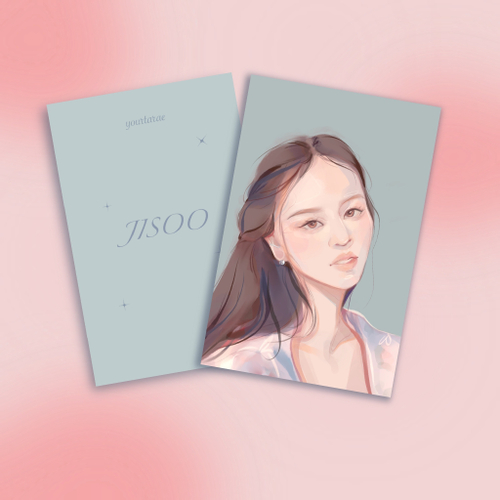 Арт карта / yourtarae / BLACKPINK / Джису