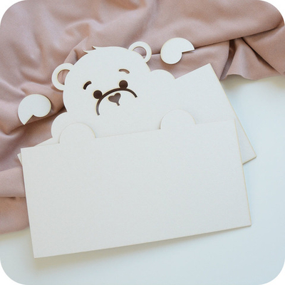 Заготовка для тиснения "Мишка"