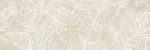 Настенная плитка Alma Ceramica TWU3090GAR14R Garden 30x90 бежевая матовая под камень / с листьями