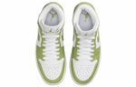 Кроссовки Jordan Air Jordan 1 Mid Se V2 "Green Python" (Женская размерная сетка)