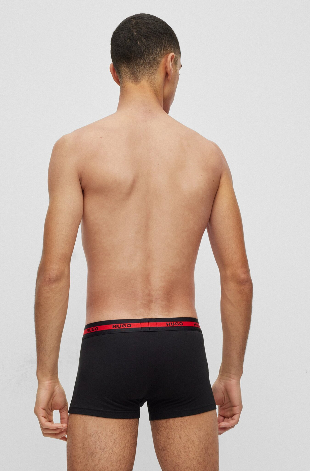 Трусы (набор 2 пары) мужские HUGO TRUNK TWIN PACK 10241873 01