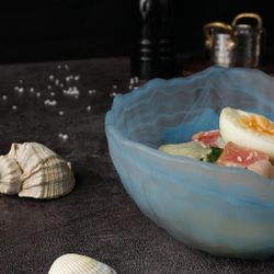 Салатник 500 мл d 15 см h7 см   матовое стекло P.L. Proff Cuisine [6]