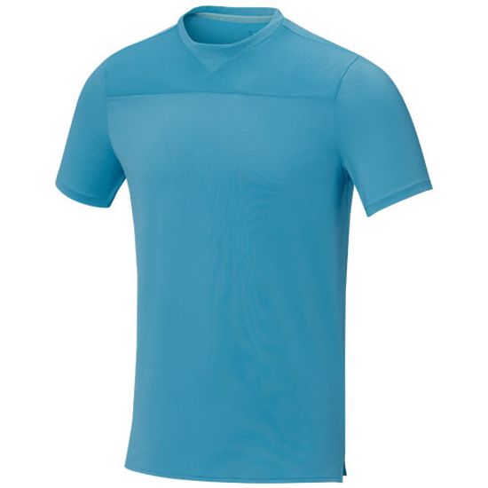 Borax Мужская футболка с короткими рукавами из переработанного полиэстера, сертифицированного согласно GRS
