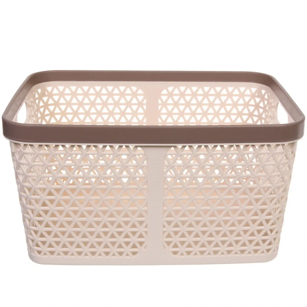 Корзинка для хранения «ФЛОДАРЛИНГ», цвет слоновая кость, 34.5*24.5*18.5см