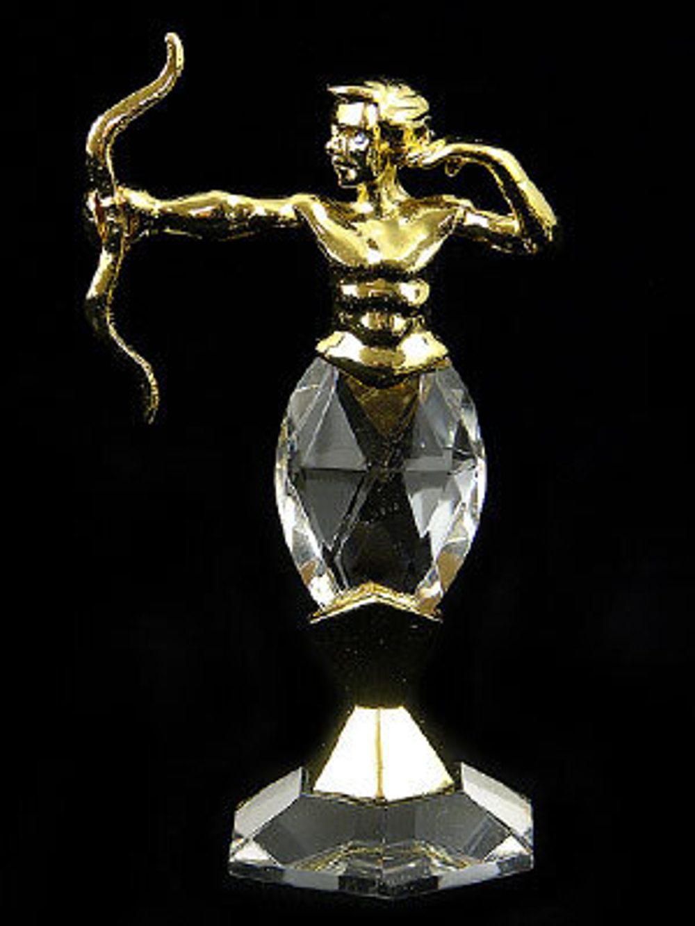 Знак зодиака хрусталь, латунь