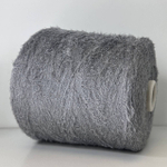 DREAMER - Luxury Production by Ri.Go; 50% меринос, 50% шёлк; 700м/100гр; Травка; col. 80198, цвет: стальной серый