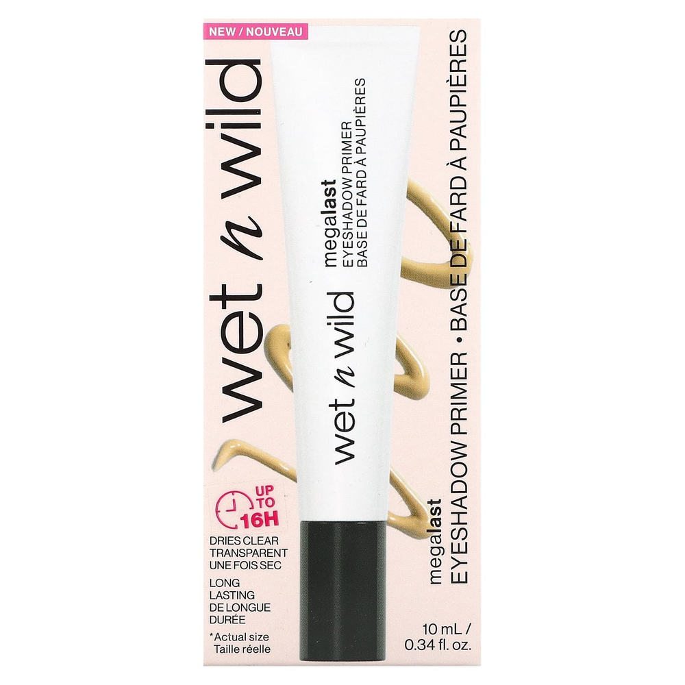 wet n wild, Праймер для век Megalast, 10 мл (0,34 жидк. унц.)