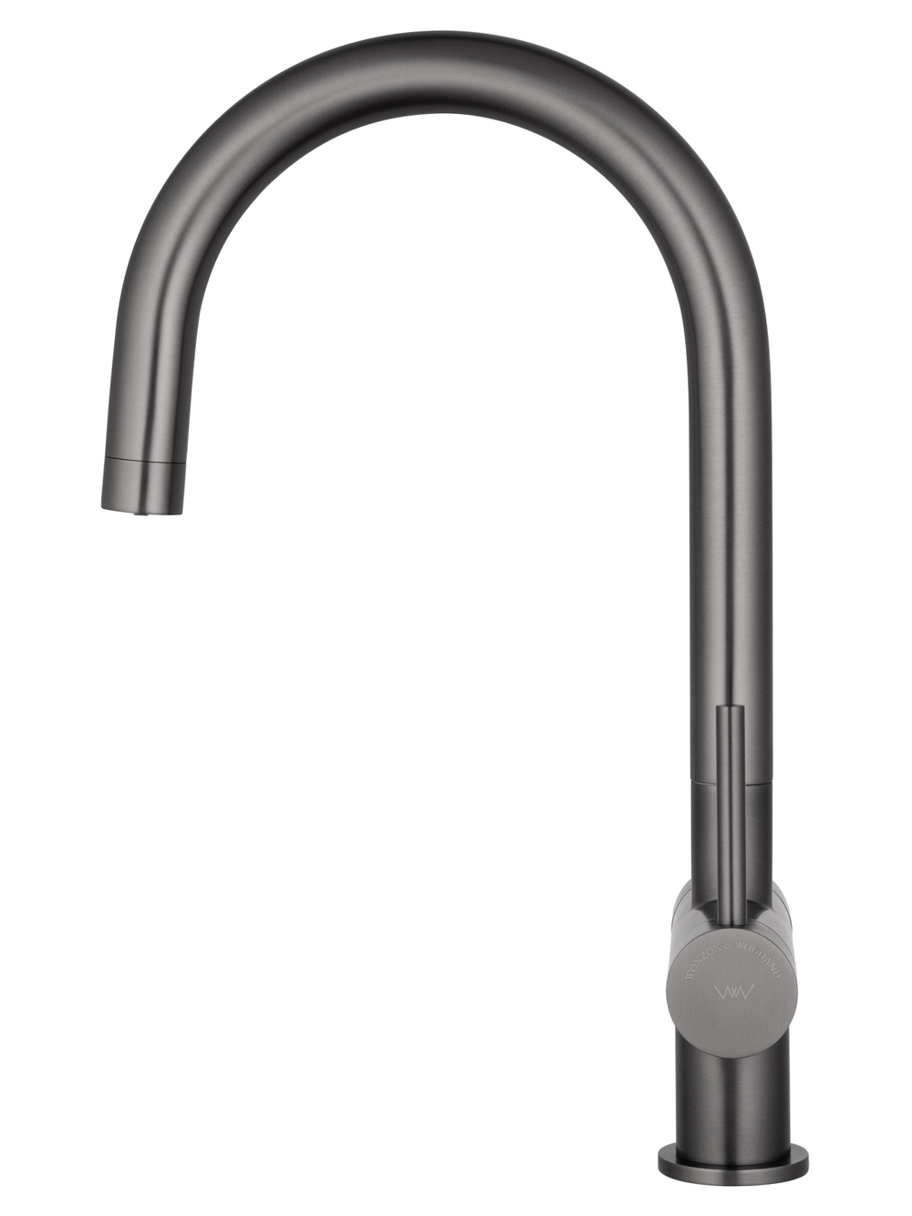Смеситель для кухни c подключением фильтра WONZON & WOGHAND, Темный графит (WW-3211-BGG)