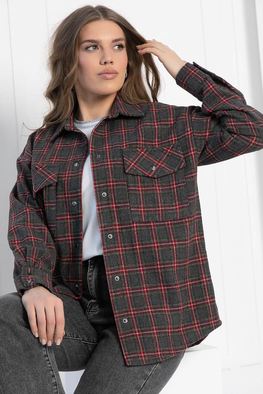 Рубашка Эклипс (серая) Б12947М LT Collection