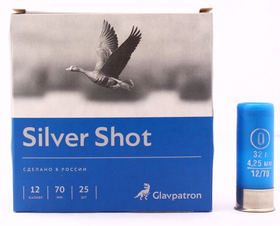 Патроны "Главпатрон" 12/70 №0 контейнер 32 грамма
